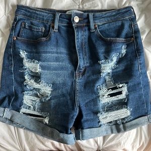 Jean shorts